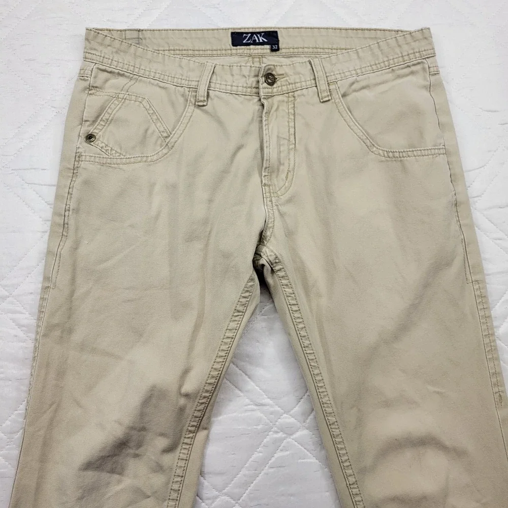 ZAK khaki chino pants‎ men's 32X31